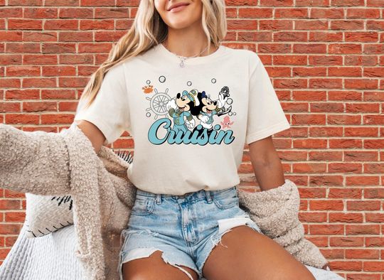 Discover Mickey and Minnie Cruisin T-Shirt for Boy & Girl