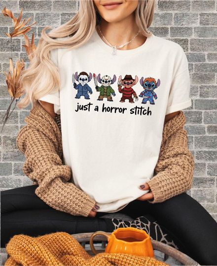 Discover Just A Horror Stitch T-Shirt for Boy & Girl