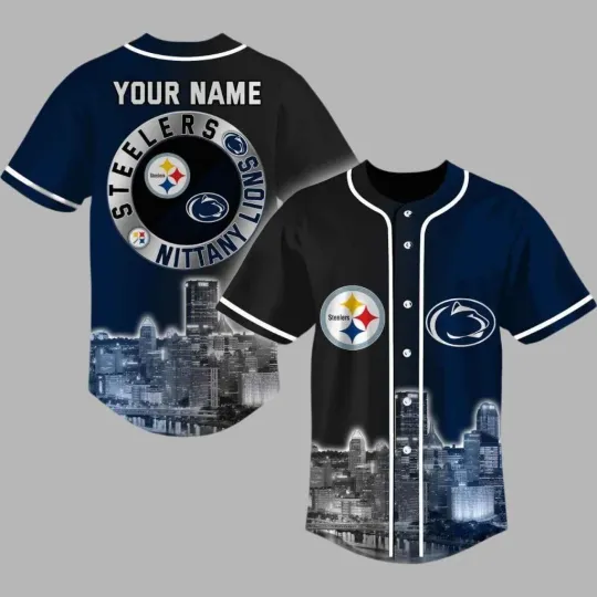 Discover Steeler x Peenn State Custom Jersey - All Size