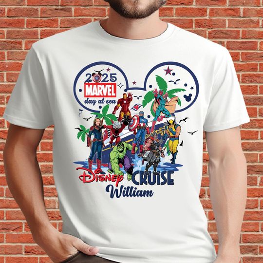 Discover Disney Cruise Line Marvel Day T-Shirt for Boy & Girl