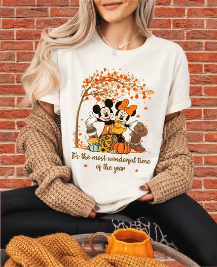 Discover Mickey Thanksgiving T-Shirt for Boy & Girl
