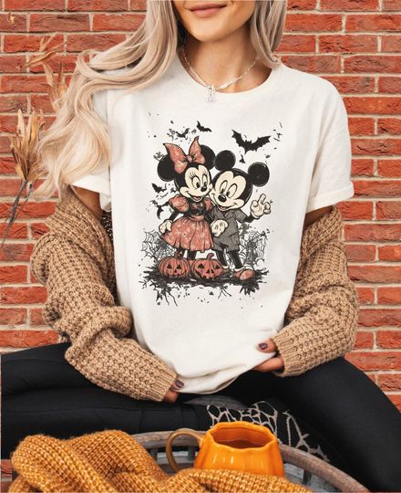 Mickey MInnie Halloween T-Shirt for Boy & Girl