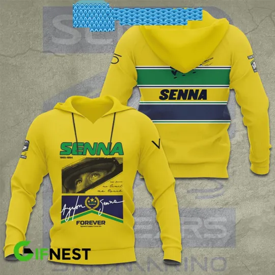 Ayrton Senna Forever Hoodie