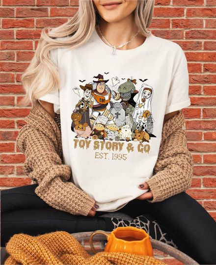 Discover Halloween Toy Story Co T-Shirt for Boy & Girl