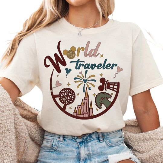 Discover Disney World Traveler T-Shirt for Boy & Girl
