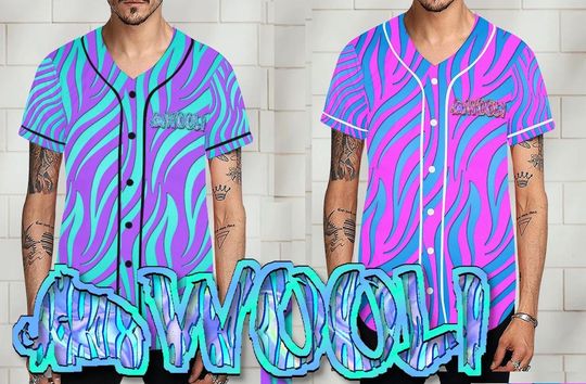 Wooli Jersey, Button-up Rave Jersey, Music Festival Tees for Men, Women, Unisex, Ravers