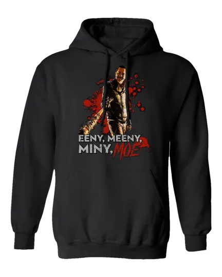 Discover Negan Eeny Meeny Miny Shirt Walking D Men's Hooded Sweatshirt