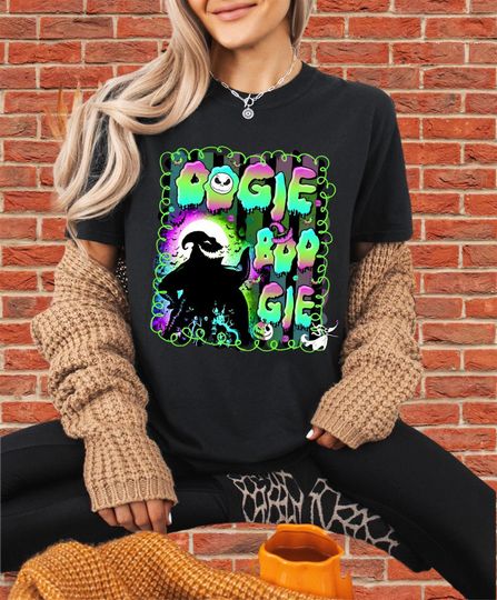 Discover Disney Oogie Boogie Unisex T-Shirt Hoodie Sweatshirt Romper | Premium DTF Print | Vintage & Aesthetic Styles | N97