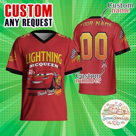 Discover Custom Minnie Football Jersey, Disney Coquette Bow Football Shirt, Personalized Name Number Jersey, Disney Family Matching Outfit