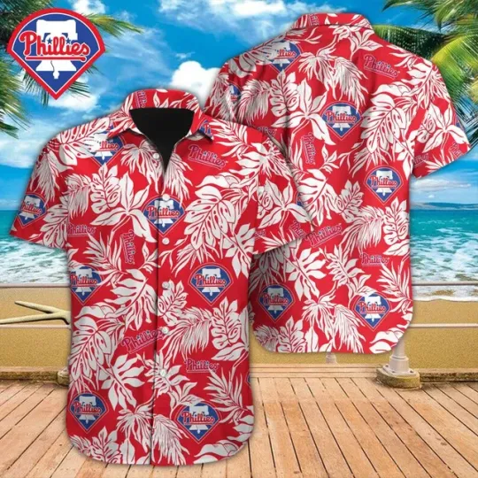 Discover Philadelphia Tropical Jungle Hawaiian Shirt
