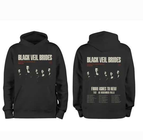 Discover Black Veil Brides North American Tour 2026 Hoodie