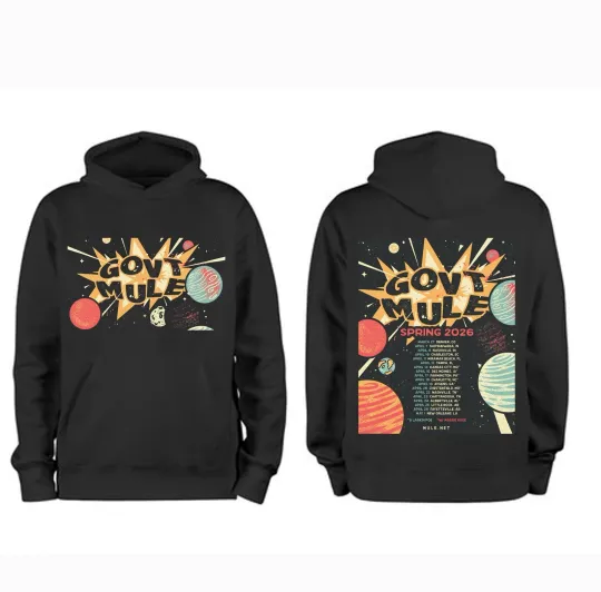 Discover Gov't Mule  Tour 2026 US Hoodie