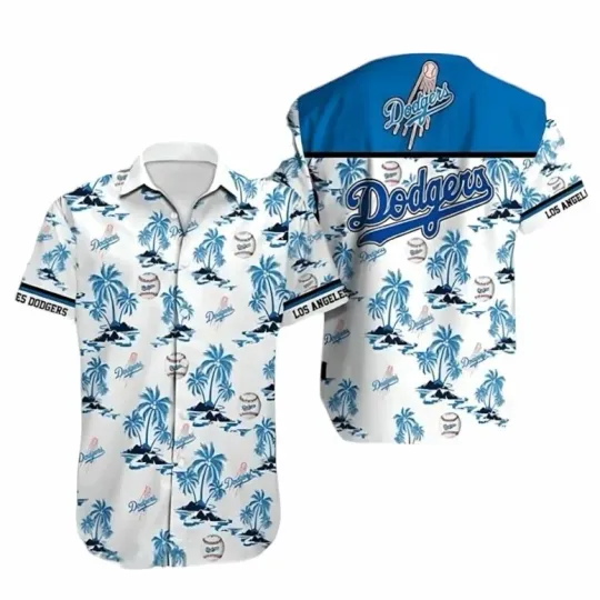 Discover Los Angeles Island Vibes Summer Aloha Hawaiian Shirt