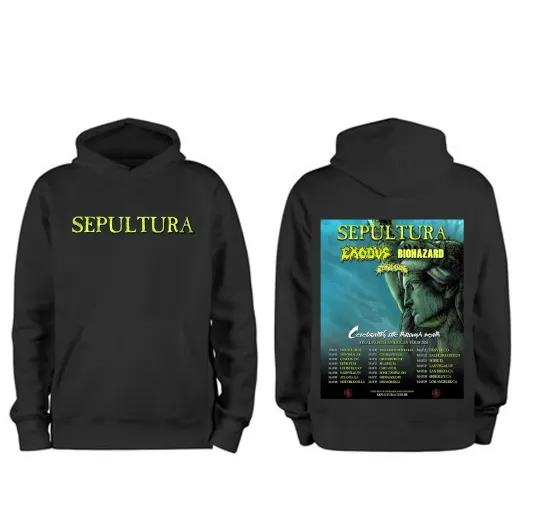Discover Sepultura Final North America Tour 2026 Hoodie