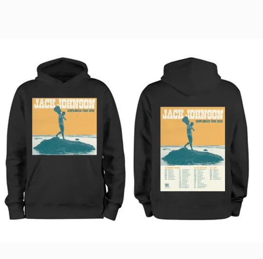 Discover JACK JOHNSON's SURFILMUSIC SUMMER 2026 TOUR Hoodie