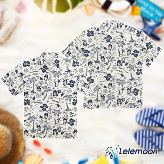 Discover Los Angeles Dodger Hawaiian Shirt Night Giveaway 2025 Reprint