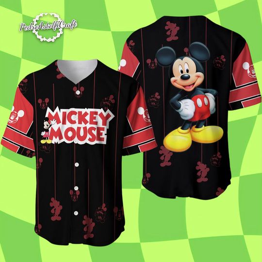 Discover Mickey Mouse Baseball Jersey, Mickey Sports