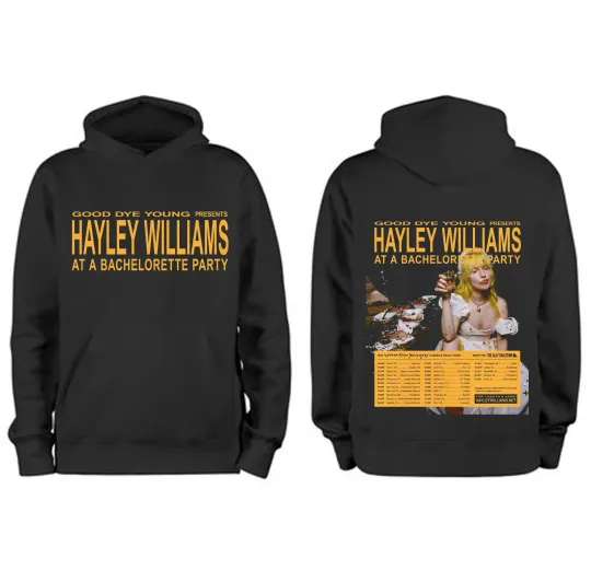 Discover Hayley Williams At A Bachelorette Party 2026 Tour  Hoodie