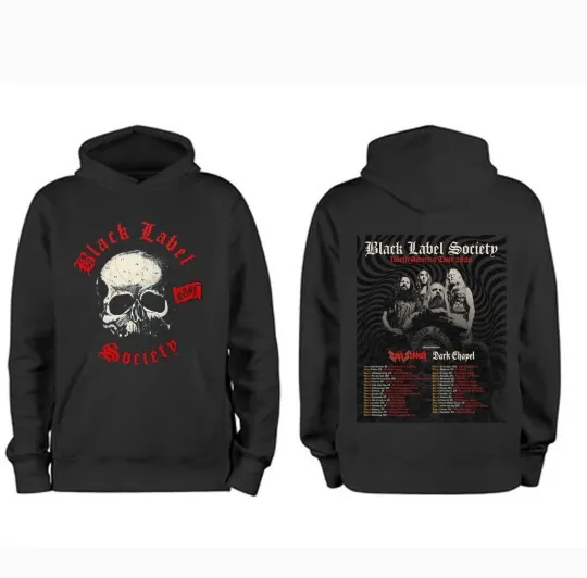 Discover Black Label Society North America Tour 2026 Hoodie