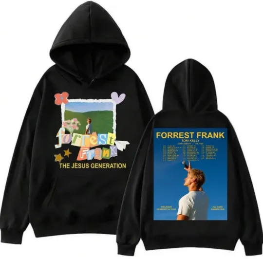 Discover Forrest Frank Jesus Generation Tour 2026 Hoodie