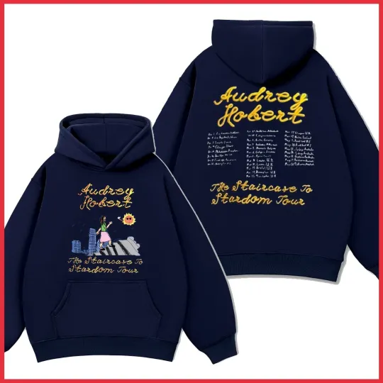 Discover Audrey Hobert The Staircase to Stardom Tour 2025 2026 Hoodie