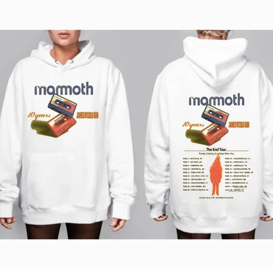 Discover Mammoth Announce 2026 U.S. Tour Hoodie