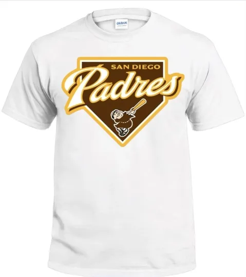 Discover San Diego Padres Men's Cotton Tee Small to 4X-Large