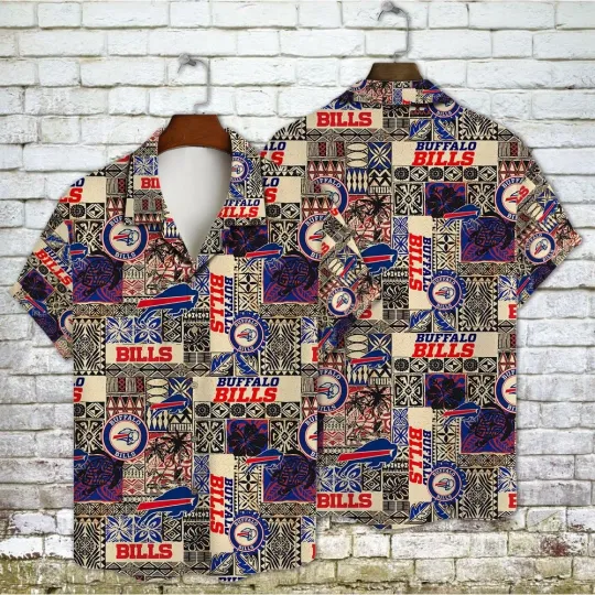 Discover Buffalo Exclusive Design On Hawaiian Shirt