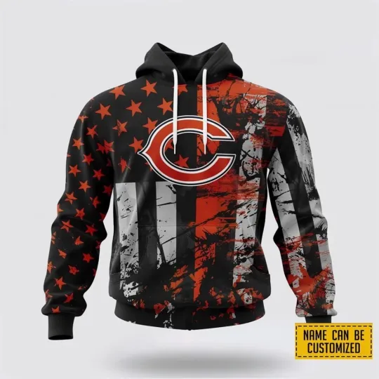 Personalized Chicago Football Bearss Team Hoodie