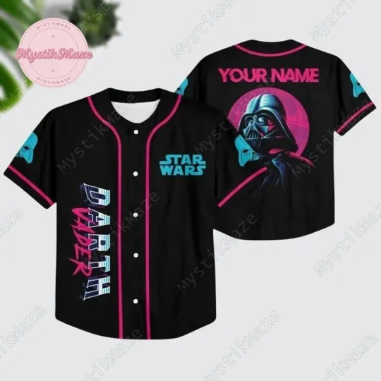 Discover Personalized Star Wars Jersey Shirt, Darth Vader Jersey, Star Wars Base Jersey