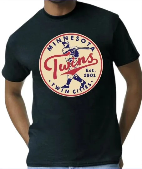Discover Minnesota Twins Men's Cotton Tee Small to 4X-Large
