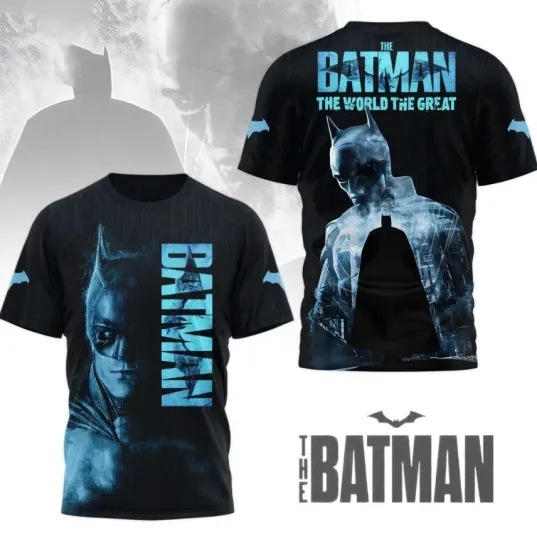 The Batman The World The Great AOP 3D T-Shirt