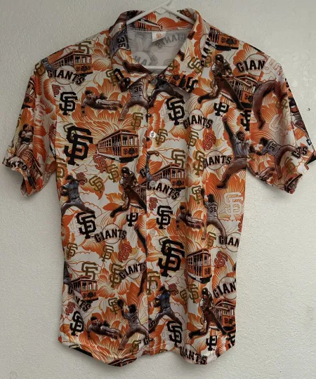 San Francisco Giants 2014 World Series Team Aloha Shirt  2024