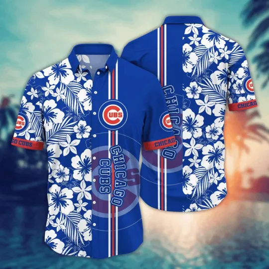 Discover Chicago Hibiscus Classic Summer Aloha Unisex Hawaiian Shirt
