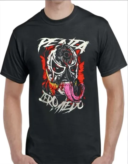 Discover Penta Adult Wrestling Black T-Shirt Zero