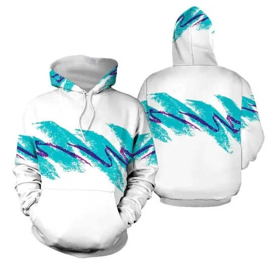 Discover 90s Jazz Solo Paper Cup Style 3D Hoodie Music Lover Unisex