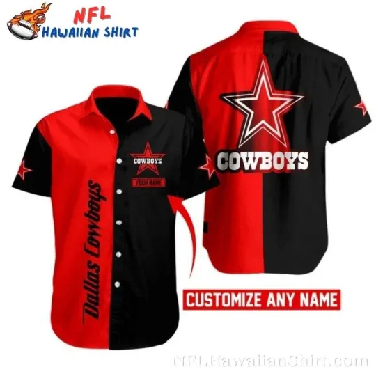 Discover Dallas team Cowboy hawaiian shirt,Team logo, tropical wear