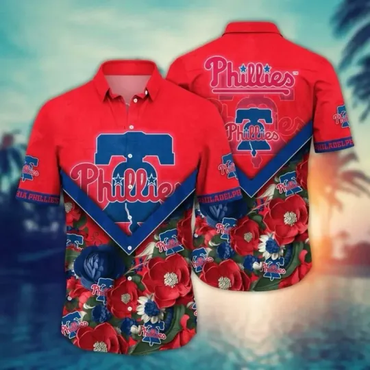 Discover Philadelphia Floral Diamond Summer Aloha Unisex Hawaiian Shirt