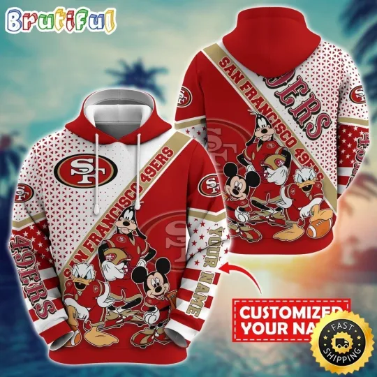 Personalized San Francisco Football Team 49erss Hoodie