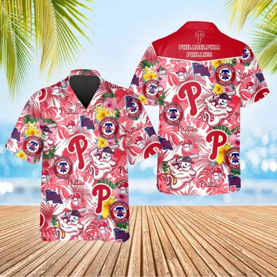 Discover Philadelphia Tropical Vibes Summer Aloha Unisex Hawaiian Shirt