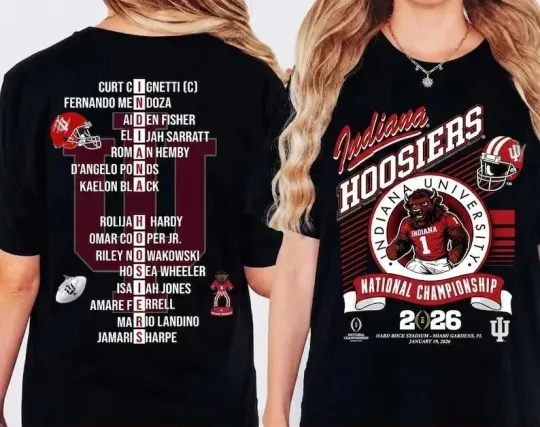 Discover PHoosier national champions 2026 T-Shirt
