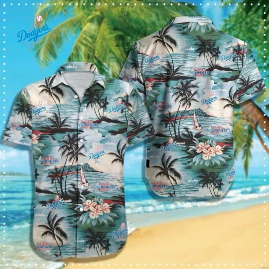 Discover Los Angeles Island Paradise Summer Aloha Hawaiian Shirt
