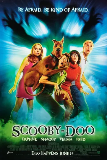 Discover Scooby Doo Movie Poster 2002 Sarah Michelle Gellar Freddie Prinz Jr Vertical