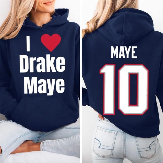 Discover I Love Maye 10 Football Hoodie, Gay For Maye New England, Brady Maye Shirt, New England Football Gifts