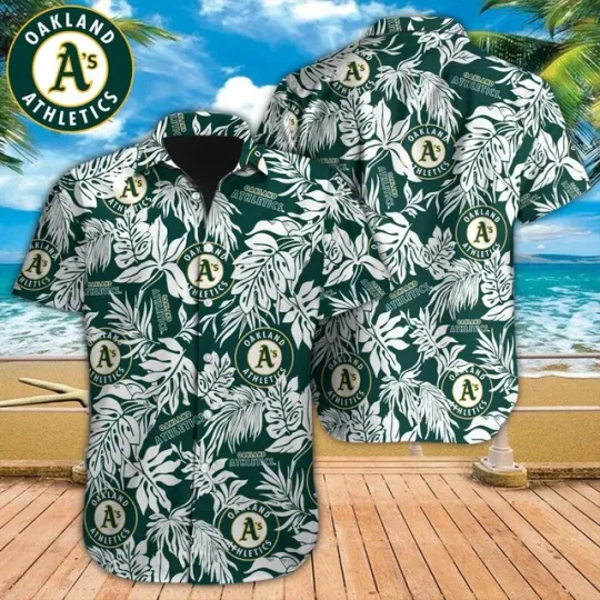 Discover Oakland Tropical Jungle Hawaiian Shirt