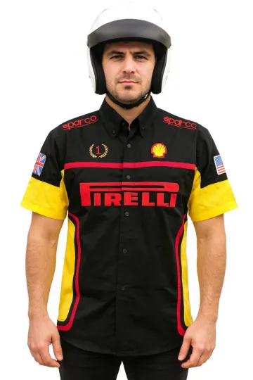 Pirelli Champion racing team button down Hawaiian Shirt, fan gift, men top lot