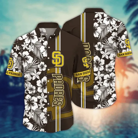Discover San Diego Hibiscus Breeze Hawaiian Shirt