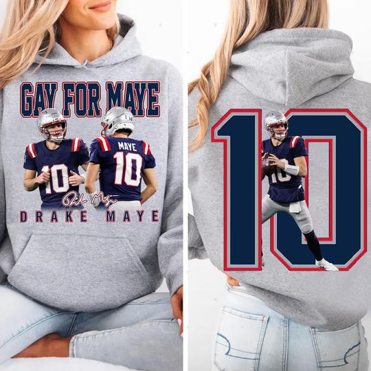 Discover Gay For Maye Football Hoodie, New England Fan Sweatshirt Shirt Hoodie