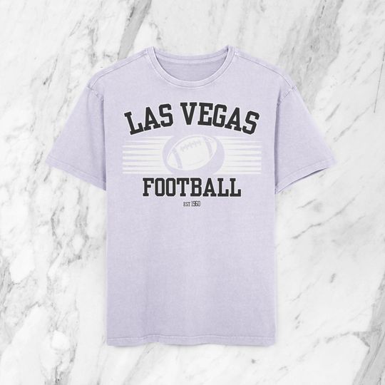 Discover Las Vegas Football Graphic T-Shirt