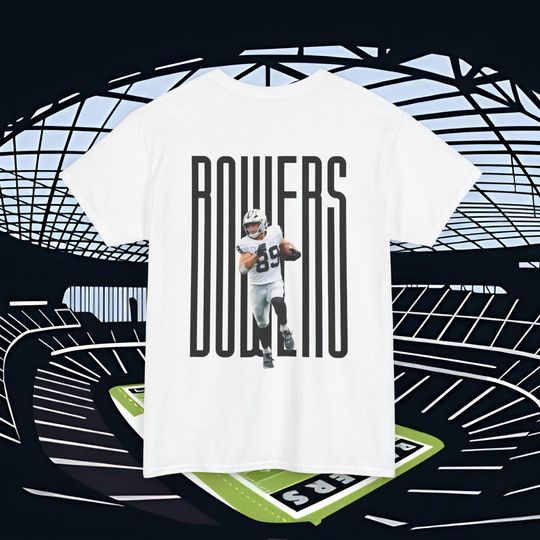 Discover Brock Bowers Football Graphic T-Shirt
